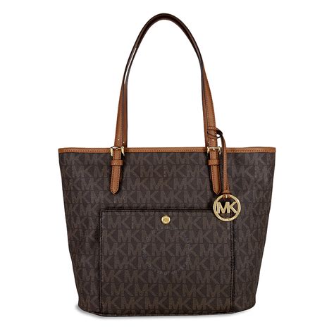 michael michael kors jet set snap pocket tote|michael kors jet set large.